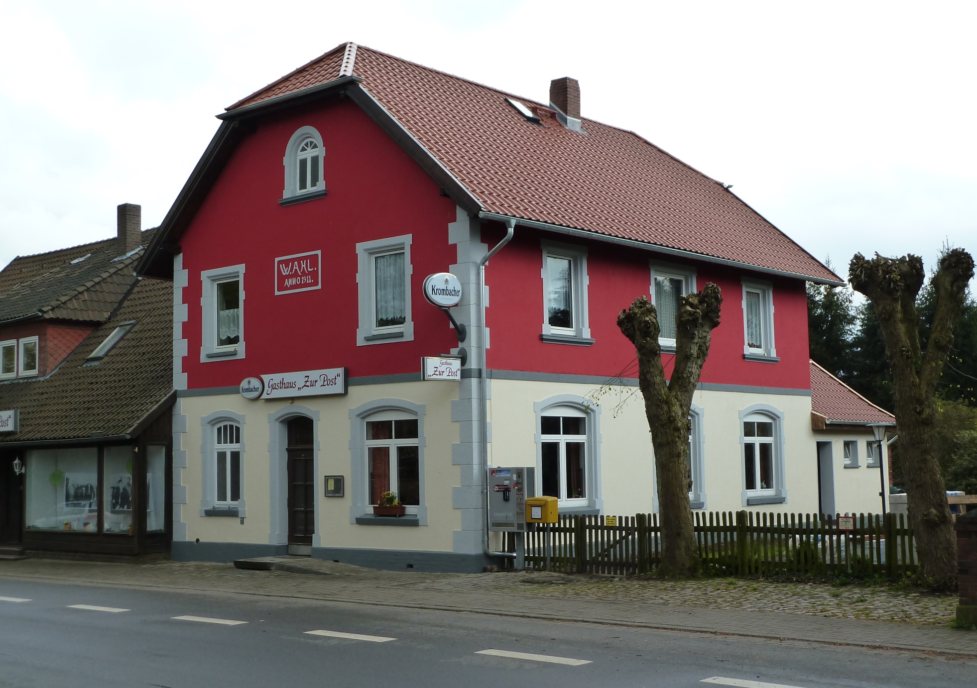 Gasthaus "Zur Post" nach der Renovierung 2016